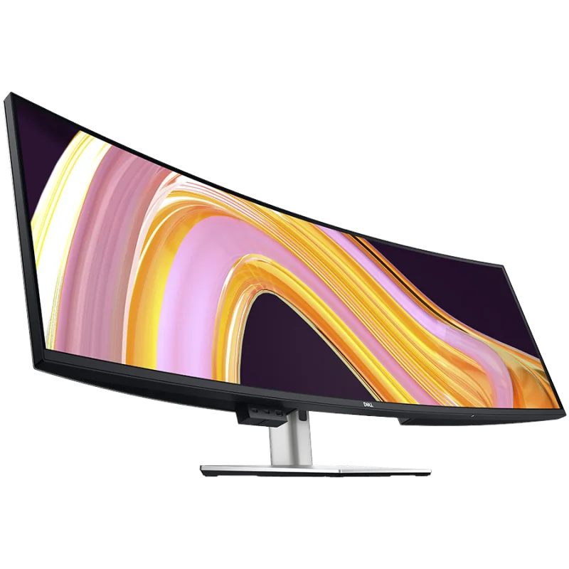 Dell U4924DW Monitor LED UltraSharp 49 Curved, 49", 5K Dual QHD (5120x1440) 60Hz, 32:9, Anti-glare, 3H Hard Coating, ComfortView