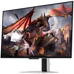 Monitor LED Samsung LS32DG802SUXDU G80SD Gaming, 32" UHD Flat 16:9 (3840x2160) OLED 240z, 250 cd/㎡, 1000000:1, 0.03ms, 178/178, 