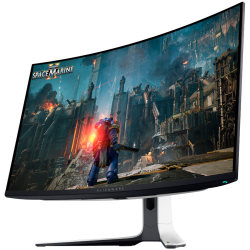 Dell Alienware AW3225QF Gaming Monitor, 32"(31.6") QD OLED UHD 3840x2160 240Hz AR, 1000 cd/m2 (HDR peak), 1m:1, 0.03ms, 178/178,