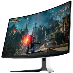 Dell Alienware AW3225QF Gaming Monitor, 32"(31.6") QD OLED UHD 3840x2160 240Hz AR, 1000 cd/m2 (HDR peak), 1m:1, 0.03ms, 178/178,