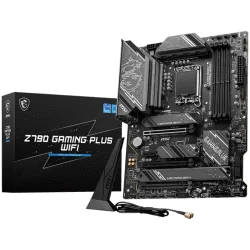 MSI Z790 GAMING PLUS WIFI , LGA 1700, 4xDDR5, Dual Channel DDR5 up to 7200+(OC)MHz, 3x PCIe x16 slot, 4x M.2 slots, 1x USB 3.2 G