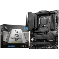 MSI MAG Z790 TOMAHAWK WIFI, ATX, Socket LGA 1700, Dual Channel DDR5 7200+(OC)MHz, 2x PCIe x16 slots, 4x M.2 slots, 1x HDMI, 1x D