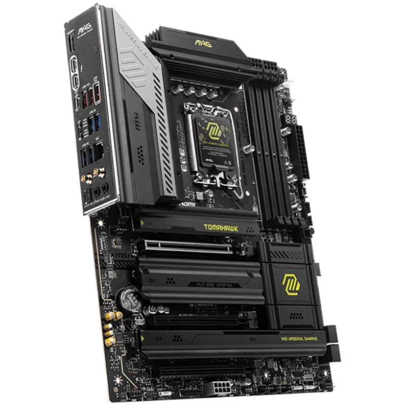 MSI MAG Z890 TOMAHAWK WIFI, LGA 1851, Dual Channel DDR5 up to 9200(OC)MHz, 3x PCIe x16 slots, 4x M.2 slot, 4xUSB 2.0, 4xUSB 5Gbp