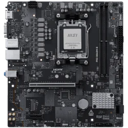 MSI PRO B840M-B, mATX, Socket AM5, 2x DDR5 Dual Channel DDR5 up to 8000(OC)MHz, 1x PCIe x16 slot, 2x M.2 slot, 2x USB 2.0, 4x US