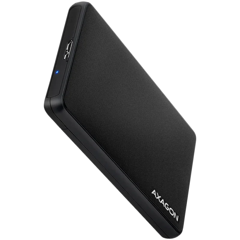 AXAGON EE25-SL USB-A 3.2 Gen1 - SATA 6G 2.5" SLIDE box BLACK - 1