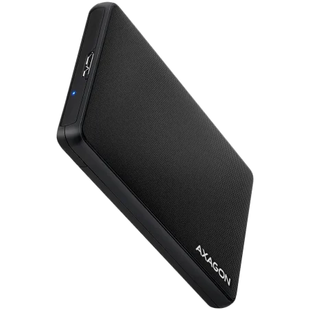 AXAGON EE25-SL USB-A 3.2 Gen1 - SATA 6G 2.5" SLIDE box BLACK - 1