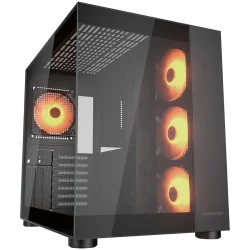 COUGAR FV150 RGB PC Case, Mid tower, Black - 1