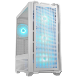 COUGAR MX600 PC Case, Mid Tower, White - 1