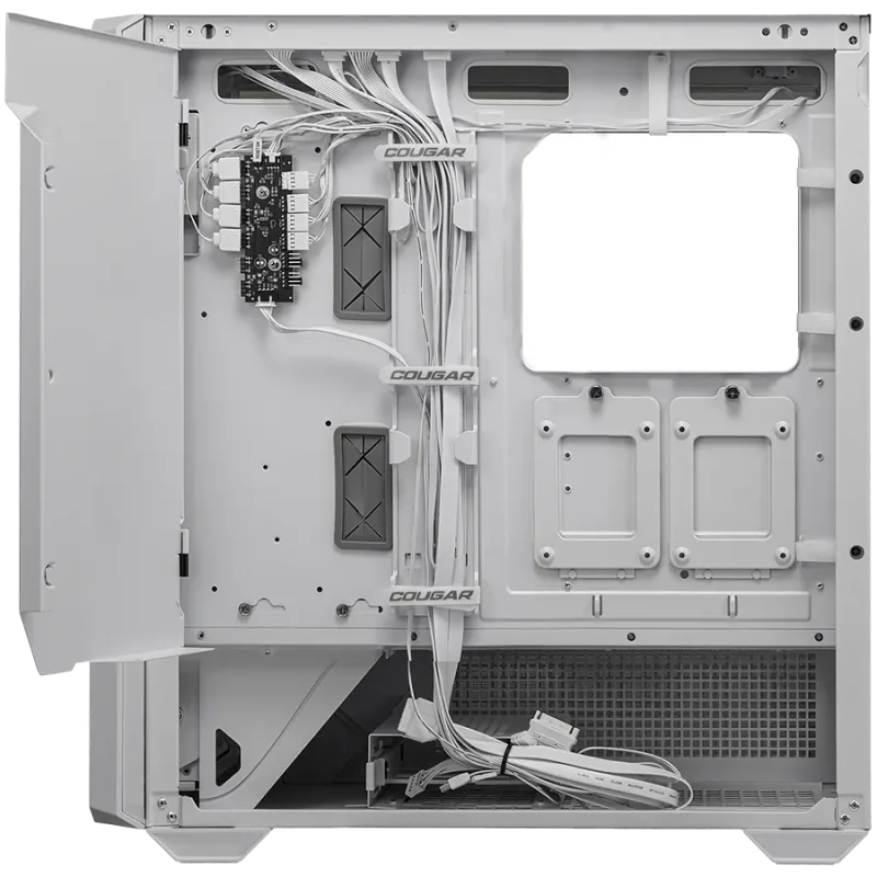 COUGAR MX600 PC Case, Mid Tower, White - 1