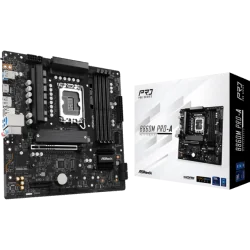 ASROCK MB Desktop B860M Pro-A, S.1851, 4x DDR5, 1x PCIe 5.0 x16, 1x PCIe 4.0 x4, 1x Blazing M.2, 2x Hyper M.2, 4x SATA3, 2x USB-