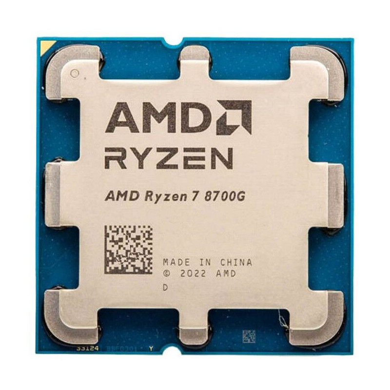 AMD CPU Desktop Ryzen 7 8C/16T 8700G (3.8/5.1GHz Max, 24MB,65W,AM5) MPK - 1