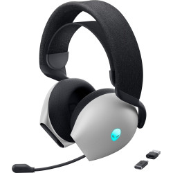 Gaming Headset Dell Alienware Tri-Mode Wireless AW725H Lunar Light - 2