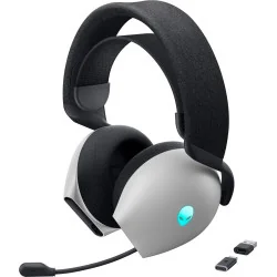 Gaming Headset Dell Alienware Tri-Mode Wireless AW725H Lunar Light - 2