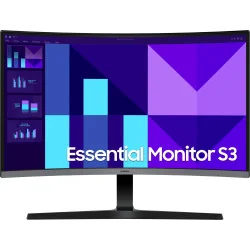 Monitor LED Samsung LS27D392GAUXEN S39GD, 27'' FHD CURVED 16:9 (1920x1080) VA 100Hz, 250 cd/2, 4000:1, 4ms, 178/178, Built-in Sp