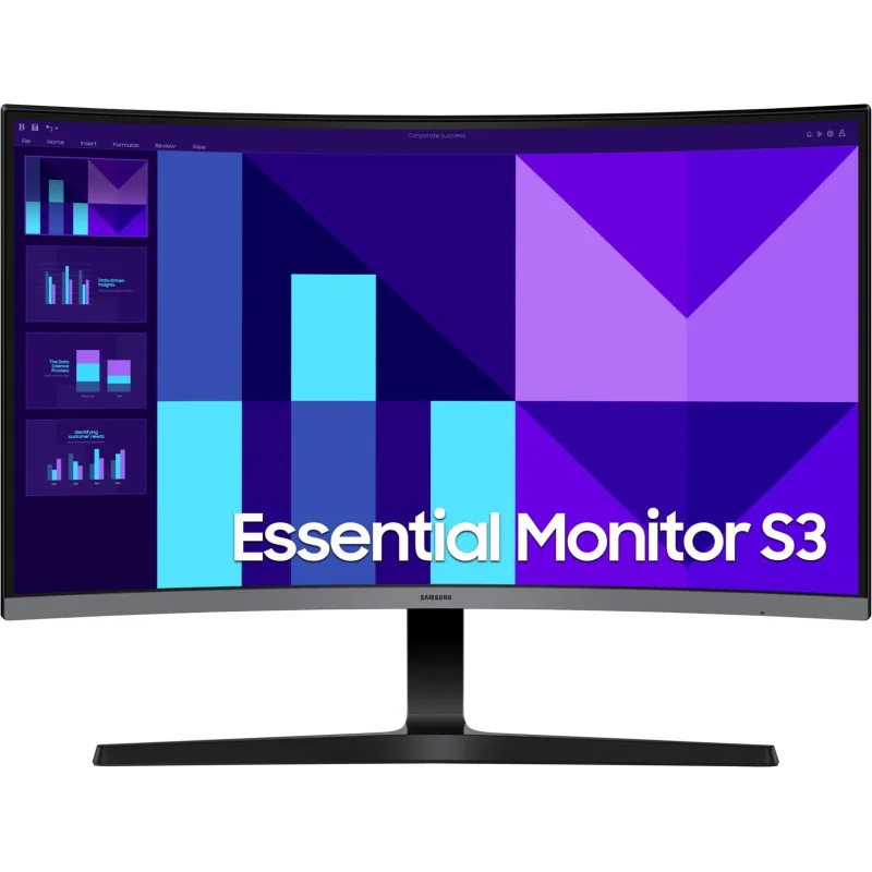 Monitor LED Samsung LS27D392GAUXEN S39GD, 27'' FHD CURVED 16:9 (1920x1080) VA 100Hz, 250 cd/2, 4000:1, 4ms, 178/178, Built-in Sp