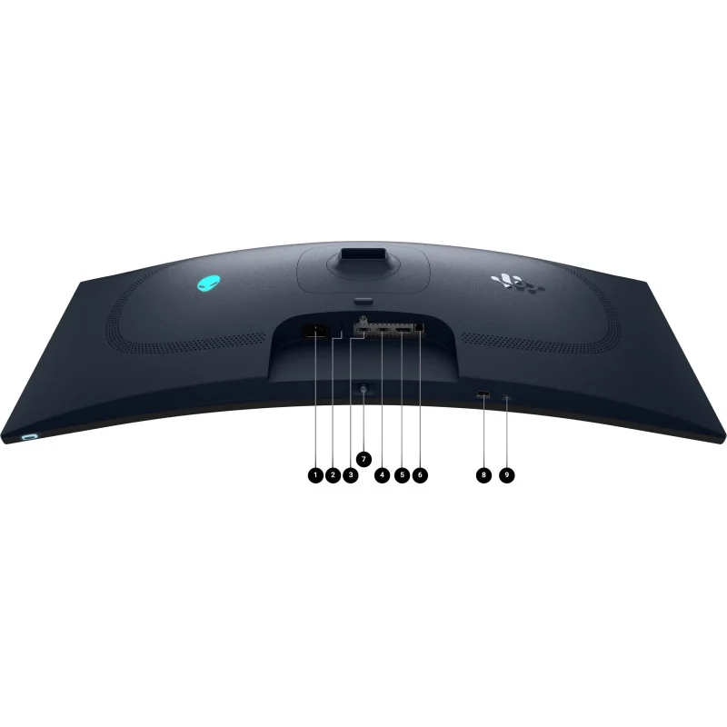 Monitor LED Alienware AW3425DW 34.2", 3440x1440, UW-QHD, 240Hz, QD-OLED AG, 21:9, 1.5m:1, 250 cd/m2 / 1000 cd/m2, 0.03ms GTG, 17