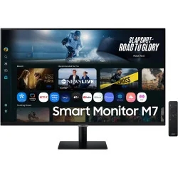 Monitor LED Samsung Smart M7 LS32FM700UUXDU 32", 3840x2160, 4K UHD, 60Hz, VA, HDR10, 16:9, 3000:1, 300 cd/m2, 4ms, 178/178, USB-