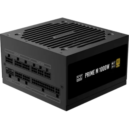 Xigmatek Prime M 1000W (80+Gold 230V EU, ATX3.1 & PCI-E 5.1, LLC D2D & APFC, 120mm Fan, Full Modular, EU Cord, Color Box) - 1