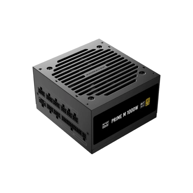 Xigmatek Prime M 1000W (80+Gold 230V EU, ATX3.1 & PCI-E 5.1, LLC D2D & APFC, 120mm Fan, Full Modular, EU Cord, Color Box) - 1