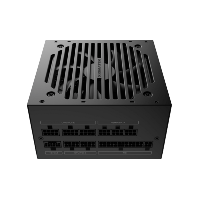 Xigmatek Prime M 850W (80+Gold 230V EU, ATX3.1 & PCI-E 5.1, LLC D2D & APFC, 120mm Fan, Full Modular, EU Cord, Color Box) - 1