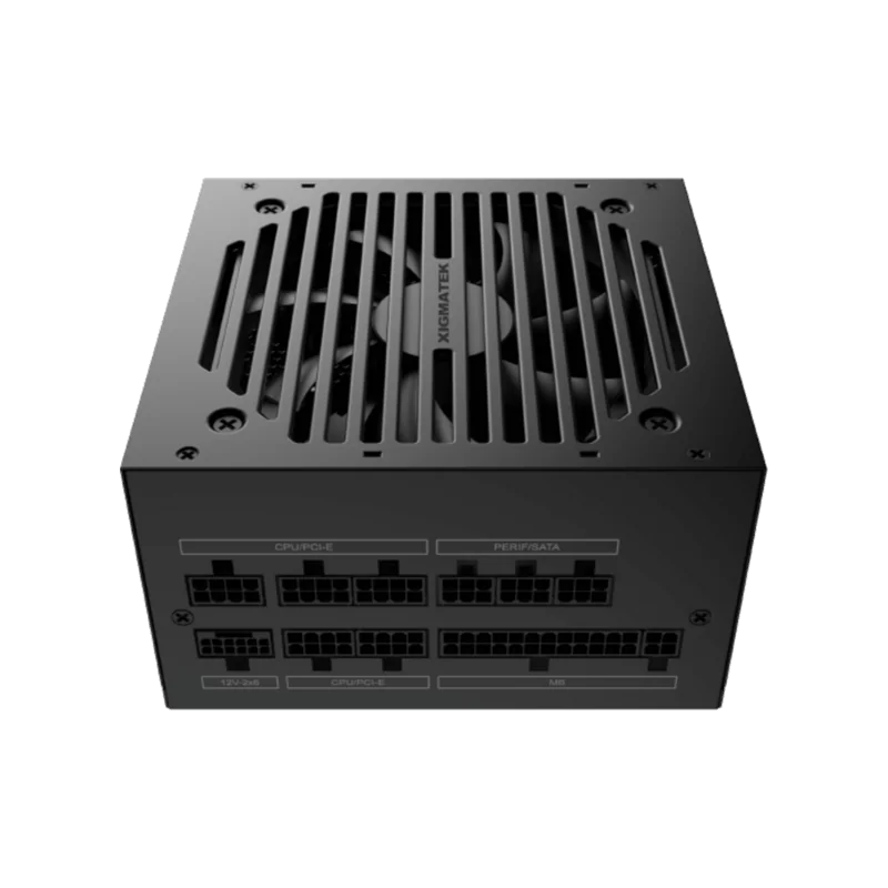 Xigmatek Prime M 850W (80+Gold 230V EU, ATX3.1 & PCI-E 5.1, LLC D2D & APFC, 120mm Fan, Full Modular, EU Cord, Color Box) - 1