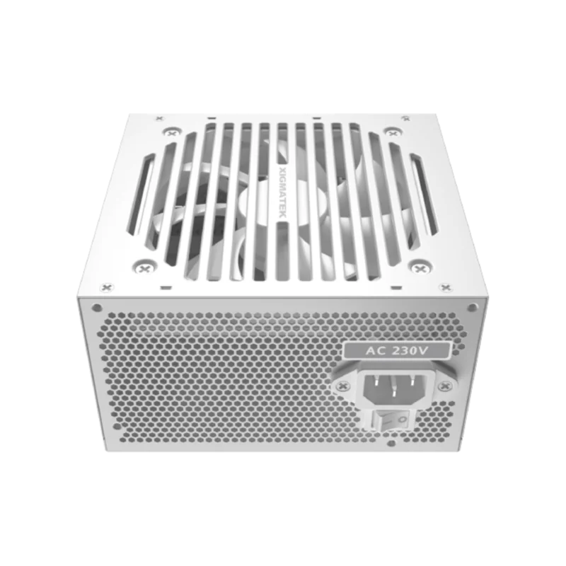 Xigmatek Prime M 850W Arctic (White,80+Gold 230V EU,ATX3.1 & PCI-E 5.1,LLC D2D & APFC,120mm Fan, Full Modular,EU Cord, Color Box