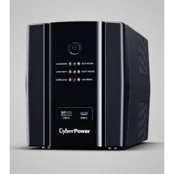 CyberPower UPS AVR 2200VA 13200W, Line-Interactive, 4x Schuko, Runtime at 90W min:70, UT2200EG - 1