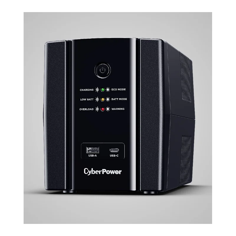 CyberPower UPS AVR 2200VA 13200W, Line-Interactive, 4x Schuko, Runtime at 90W min:70, UT2200EG - 1