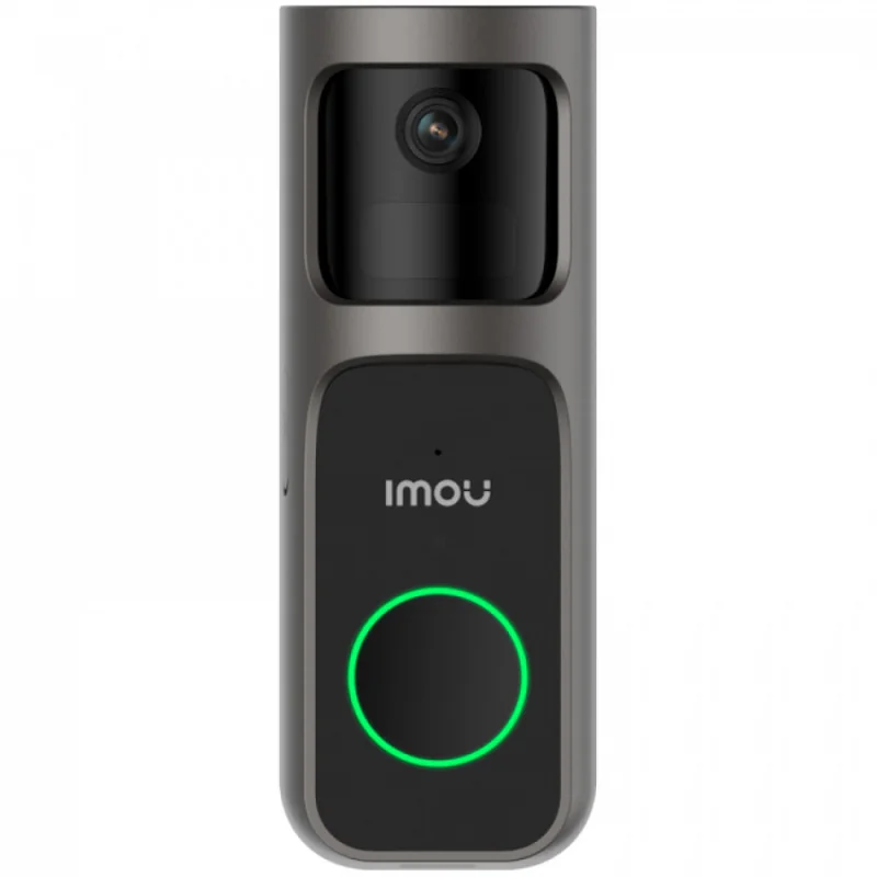 Imou 3MP Wi-Fi Doorbell 2S Kit, 2K QHD, 5000mAh rechargable battery, 125 wide-angle view, night vision 5m, Mic and Speaker, 8x D