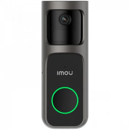 Imou 3MP Wi-Fi Doorbell 2S Kit, 2K QHD, 5000mAh rechargable battery, 125 wide-angle view, night vision 5m, Mic and Speaker, 8x D