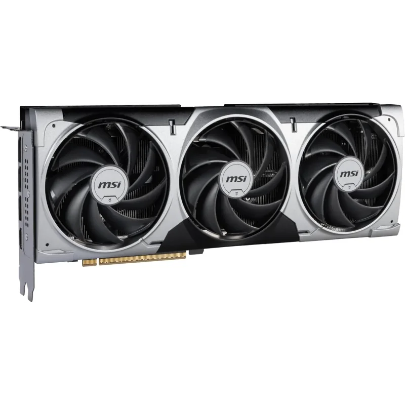 MSI Video Card Nvidia GeForce RTX 5070 12G VENTUS 3X OC, 12GB GDDR7, 192bit, Effective Memory Clock: 28000MHz, Boost: 2542 MHz, 