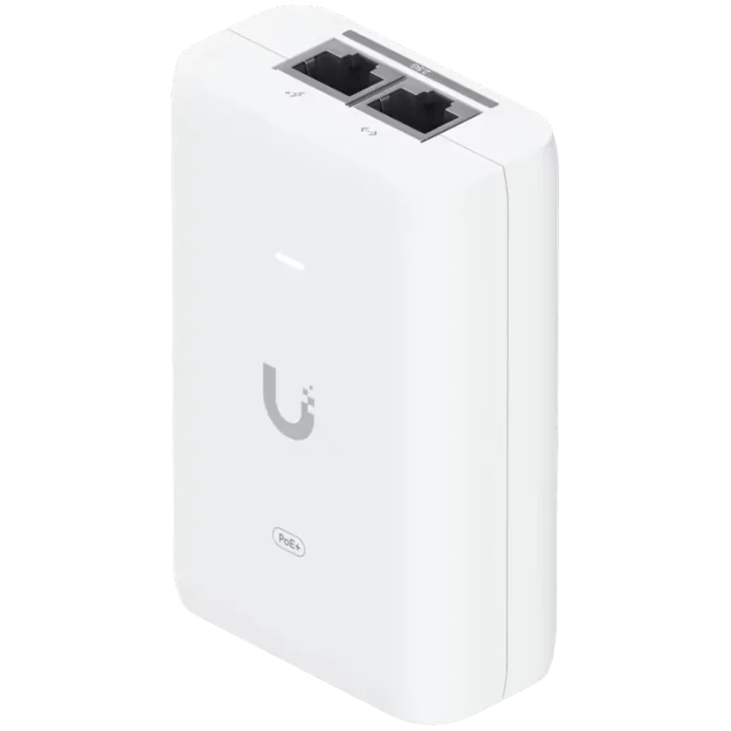 Ubiquiti UACC-PoE+-2.5G 30W of PoE+ adapter for UniFi PoE+ devices, reduce dependency on PoE switch power, and provide a Multi-G