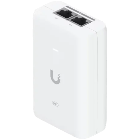 Ubiquiti UACC-PoE+-2.5G 30W of PoE+ adapter for UniFi PoE+ devices, reduce dependency on PoE switch power, and provide a Multi-G