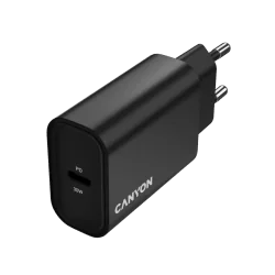 CANYON charger OnCharge 30CL Max Power 30W 1xPD EU Black - 4