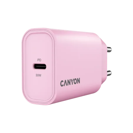 CANYON charger OnCharge 30CL Max Power 30W 1xPD EU Pink - 1