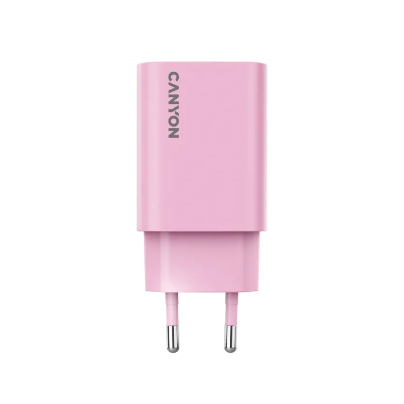 CANYON charger OnCharge 30CL Max Power 30W 1xPD EU Pink - 1