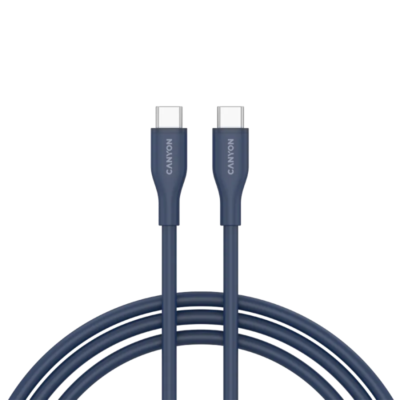 CANYON cable CC60SC10 C-C 60W 1m Silicon Dark blue - 1