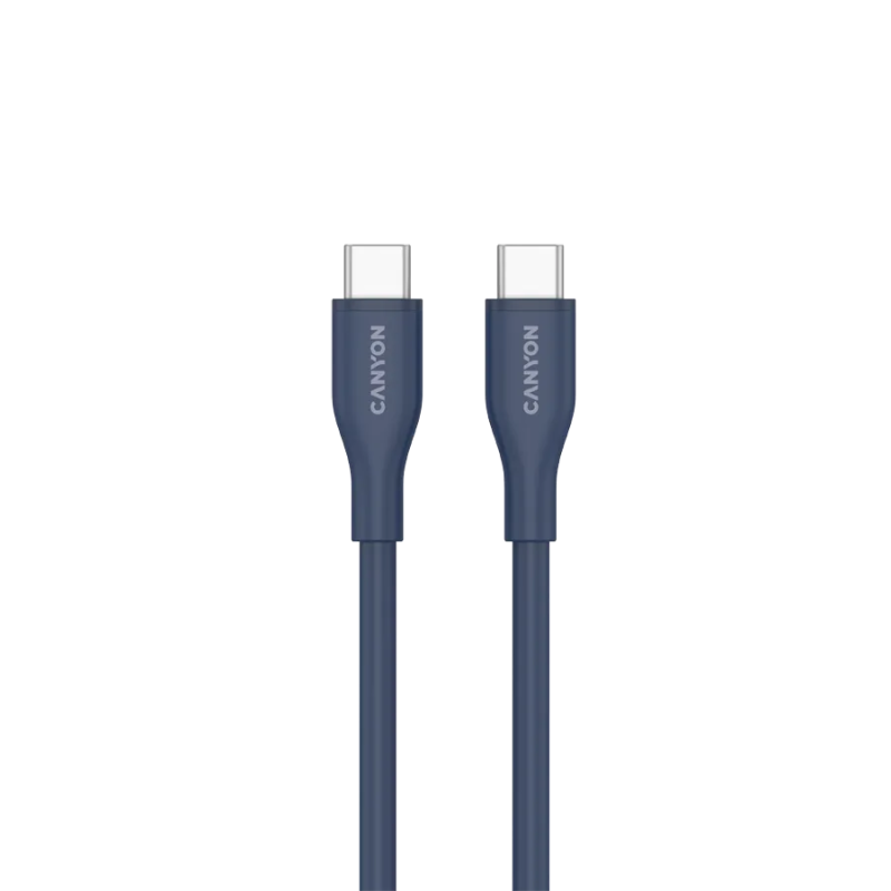 CANYON cable CC60SC10 C-C 60W 1m Silicon Dark blue - 1