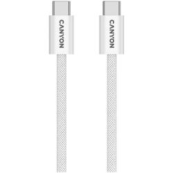 CANYON cable OnWire 60MG C-C 60W Magnet Braided 1m White - 1