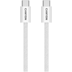 CANYON cable OnWire 60MG C-C 60W Magnet Braided 1m White - 1