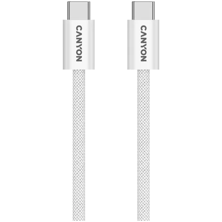 CANYON cable OnWire 60MG C-C 60W Magnet Braided 1m White - 1
