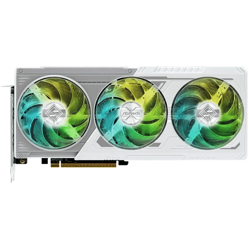 ASROCK Video Card AMD Radeon RX 9060 XT Steel Legend OC 16GB GDDR6 128-bit HDMI 2x DP - 1