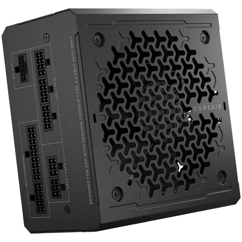 CORSAIR RM750e, 750 Watt, ATX 3.1, PCIe 5.1, Cybenetics GOLD Certified, Fully Modular - 1