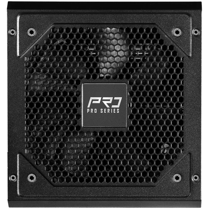 Asrock PRO-650B, 650W, 80 Plus BRONZE, Non Modular PSU, 1x EPS 12V CPU(4+4pin), 2x PCIe (6+2pin), 2x 4-pin connectors, 4x SATA, 