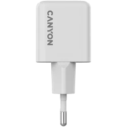 CANYON charger CU20AC GaN 20W 1xPD 1xQC EU White - 5