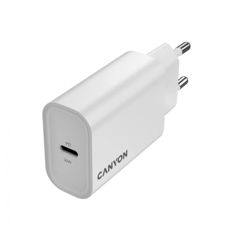 CANYON charger OnCharge 30CL Max Power 30W 1xPD EU White - 1
