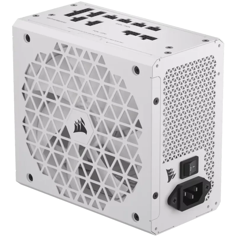 CORSAIR RMx Shift White Series, RM750x Shift White, 750 Watt, 80 PLUS GOLD Certified, Fully Modular - 1