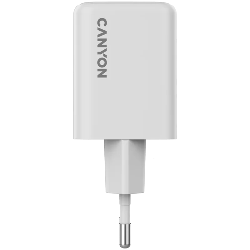 CANYON charger CU45AC GaN 45W 1xPD 1xQC EU White - 1