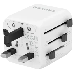 CANYON Travel Adapter OnTour One EU/UK/US/AUS White - 2