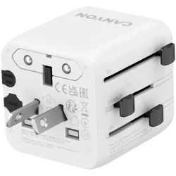 CANYON Travel Adapter OnTour One EU/UK/US/AUS White - 4